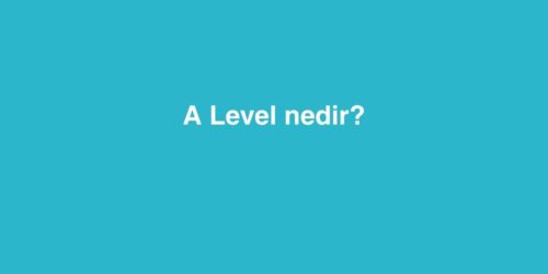 A Level Nedir? 378 A Level Nedir 1