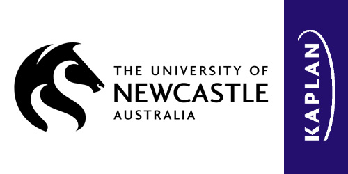 kaplan pathways the university of newcastle logo