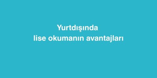 Yurtdışında Lise Okumanın Avantajları 334 Yurtdisinda Lise Okumanin Avantajlari 1