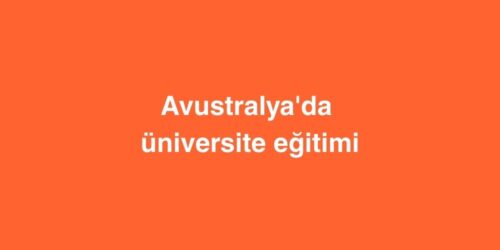 Avustralya'da Üniversite Eğitimi 301 Avustralyada Universite Egitimi