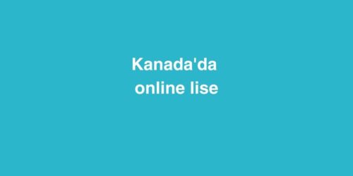 Kanada'da Online Lise 280 Kanadada Online Lise