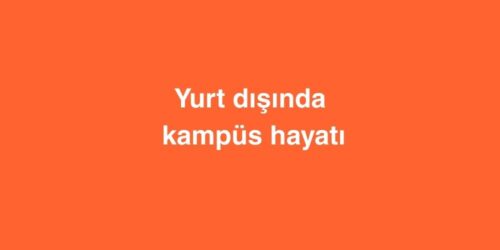 Yurt Disinda Kampus Hayati