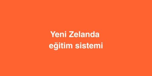 Yeni Zelanda Egitim Sistemi 2