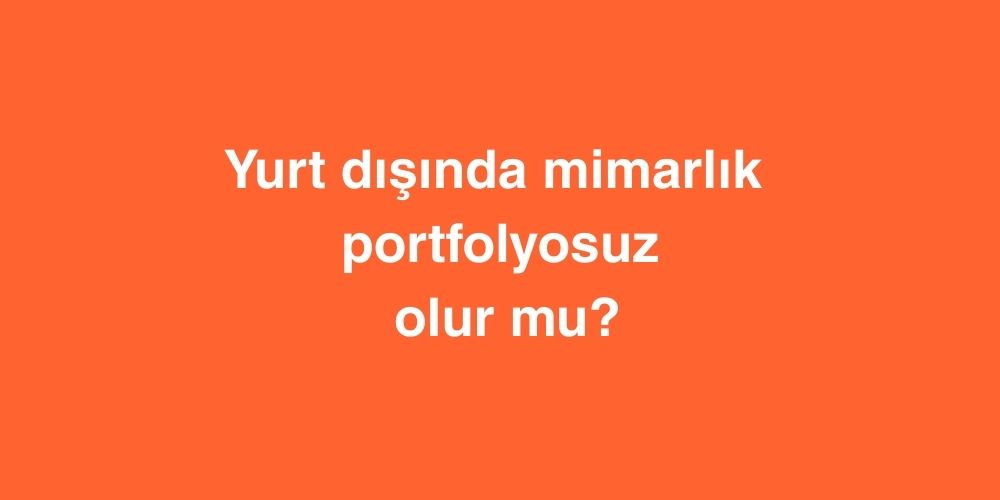 Yurt Dışında Mimarlık, Portfolyosuz Olur mu? 1 Londrada ulasim 2