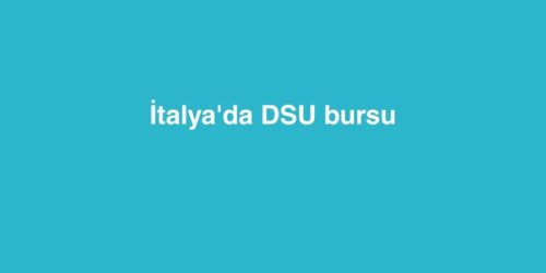 Italyada DSU Bursu