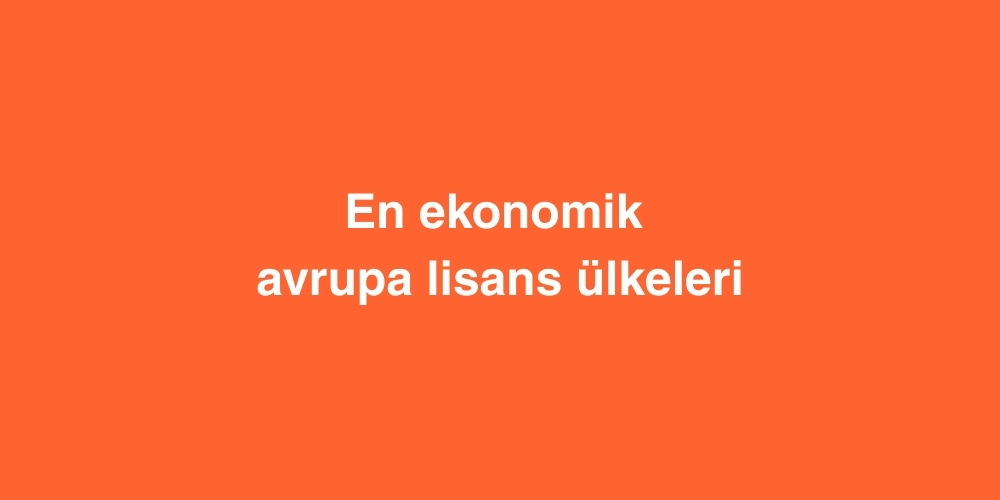 En Ekonomik Avrupa Lisans Ulkeleri
