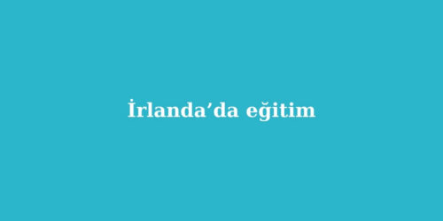 Irlandada Egitim
