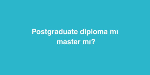 Postgraduate Diploma mi Master mi